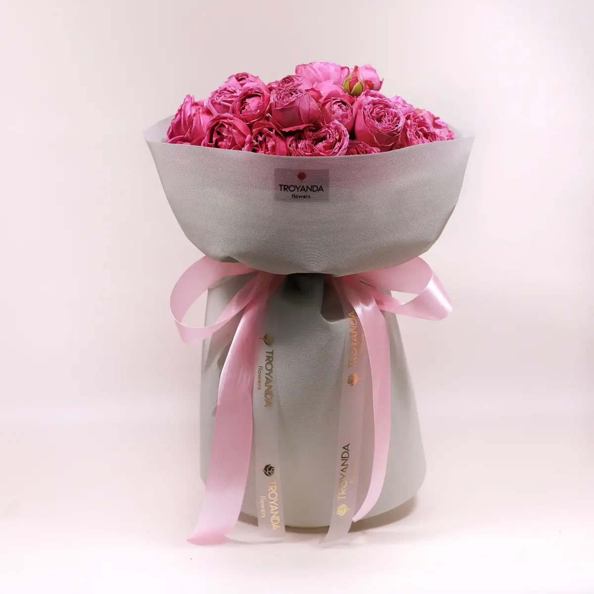 Букет 15 Троянд спрей Місті Баблз купити