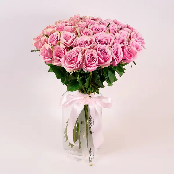 Букет 51 Роза Атена Роял купить