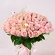 Букет 101 Троянда Пінк Атена купити