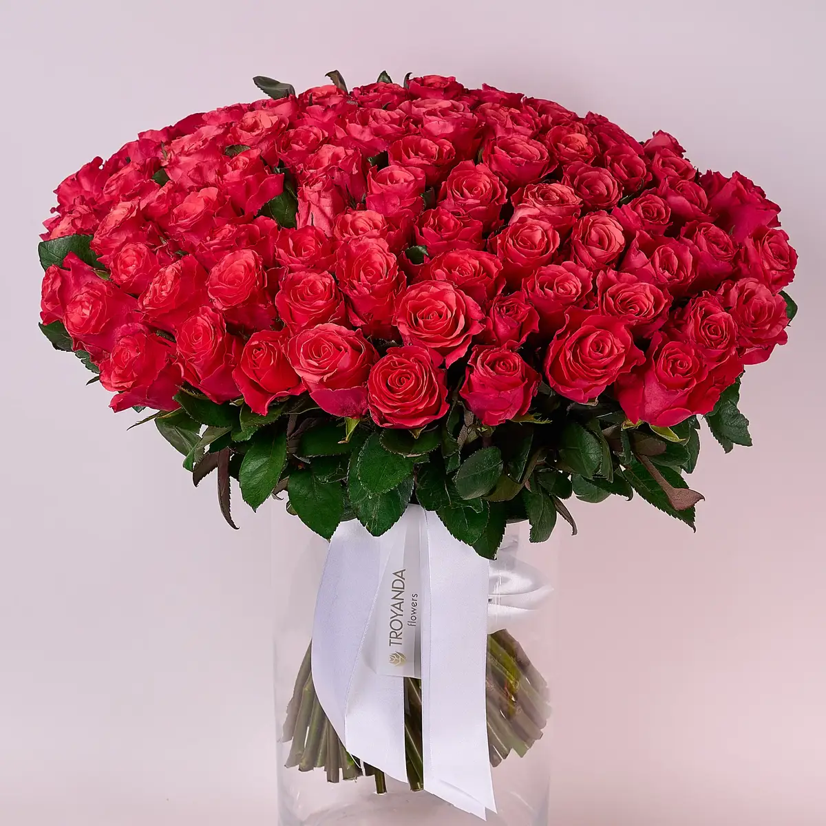 Букет 101 Троянда Пінк Таказі купити недорого в Україні, фото 2
