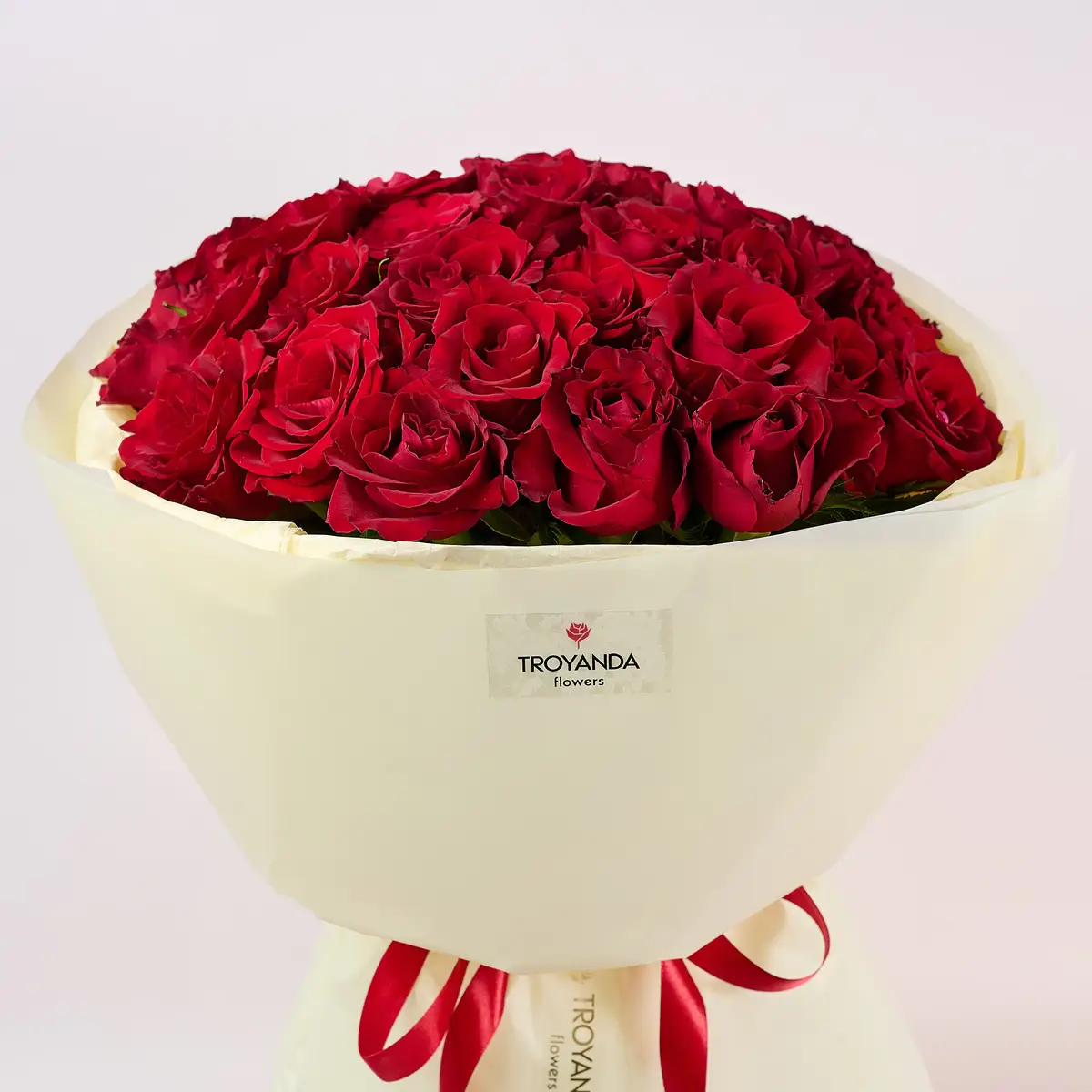Букет 35 Троянд червоних Евер Ред купити недорого в Україні, фото 2