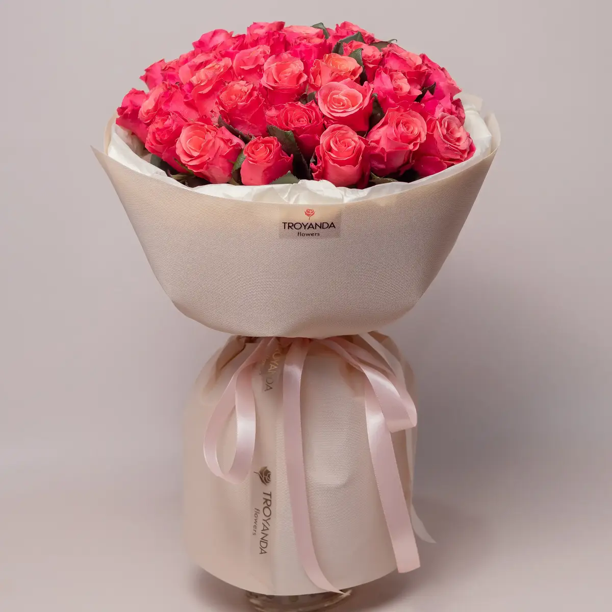 Букет 45 Роз Пинк Такази купить