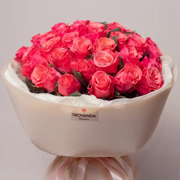 Букет 45 Роз Пинк Такази купить