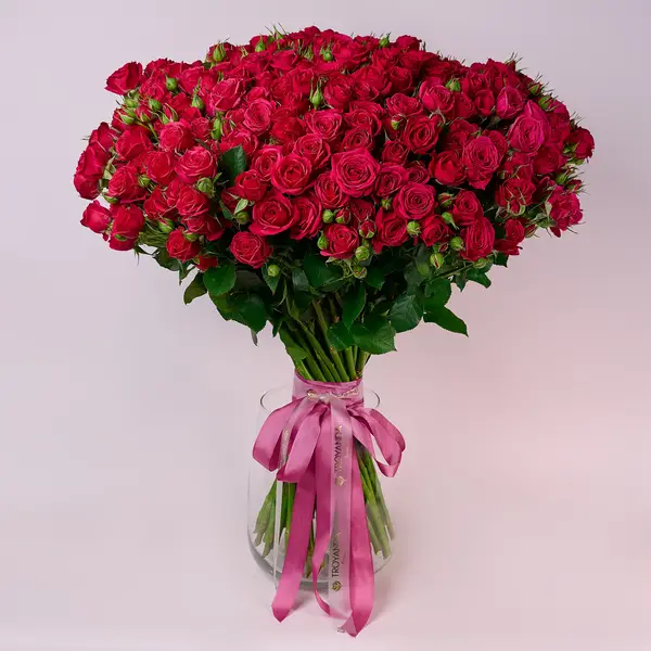 Букет 55 Троянд спрей Квінсі купити