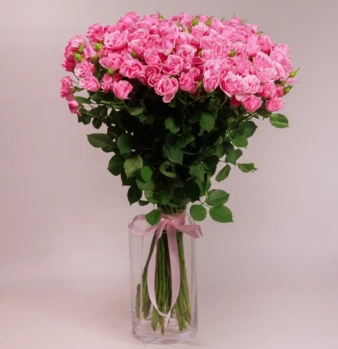 Букет 45 Роз спрей Пинк Бум купить