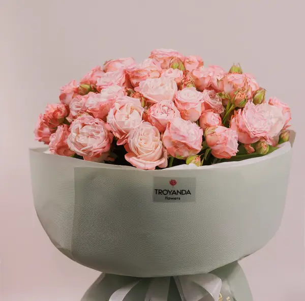 Букет 19 Троянд спрей Мадам Бомбастик купити