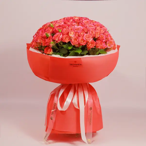 Букет 35 Роз спрей Самер Денс купить