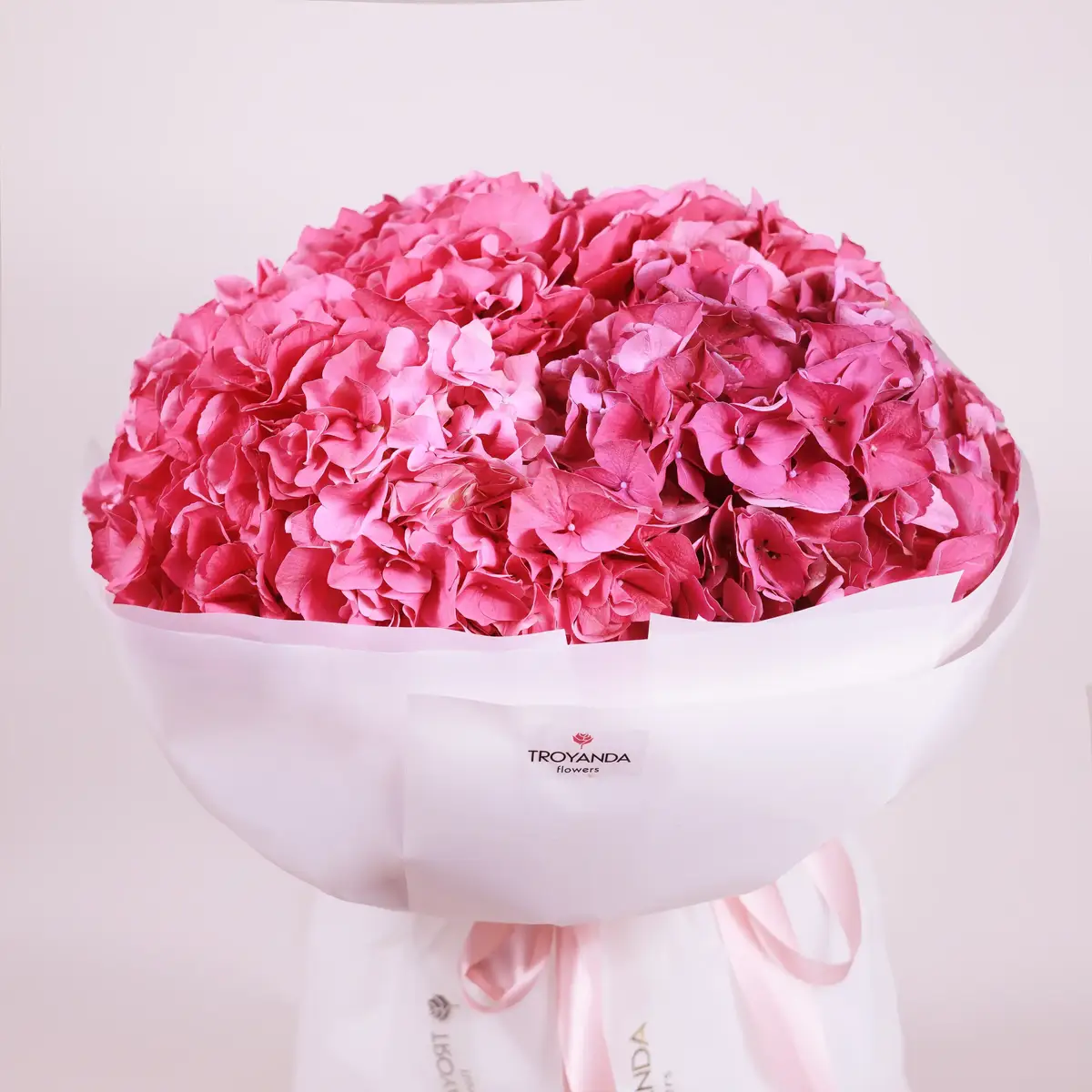 Букет 5 Малинових Гортензій купити недорого в Україні, фото 2