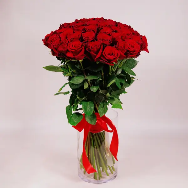 Букет 51 Троянда червона Експлорер купити