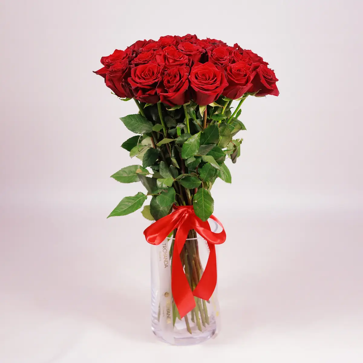 Букет 25 Троянд червоних Експлорер купити