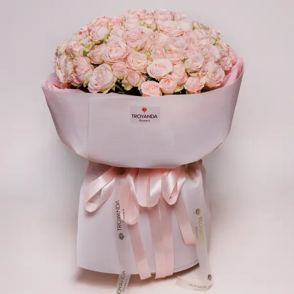 Букет 45 Роз спрей Бомбастик купить