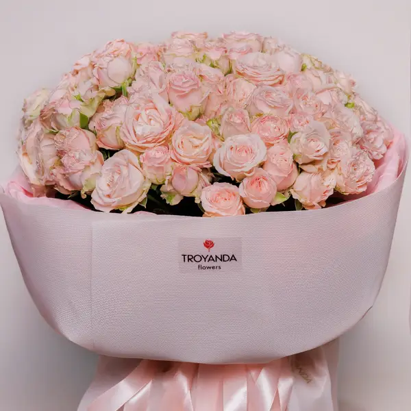 Букет 45 Роз спрей Бомбастик купить