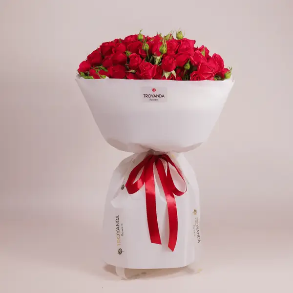 Букет 25 Троянд спрей Квінсі купити