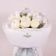 Букет 15 Белых Пионов Бовл оф крем купить