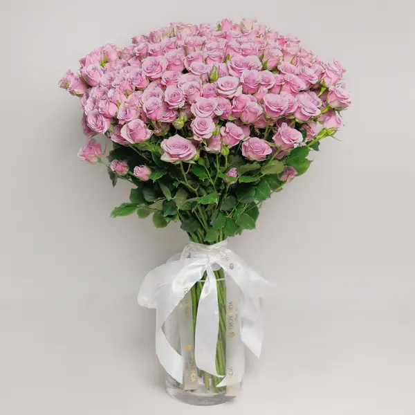 Букет 55 Роз Спрей Лейла купить