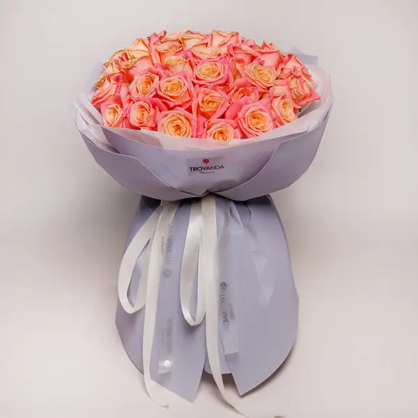 Букет 35 Троянд Міс Піггі купити