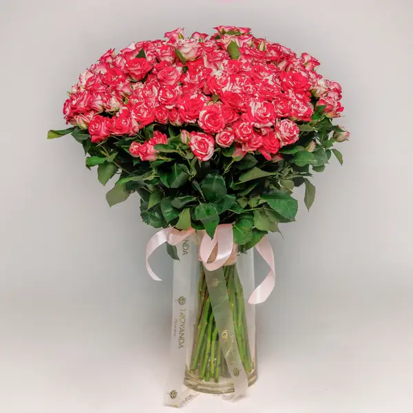 Букет 45 Роз спрей Фейерворкс купить