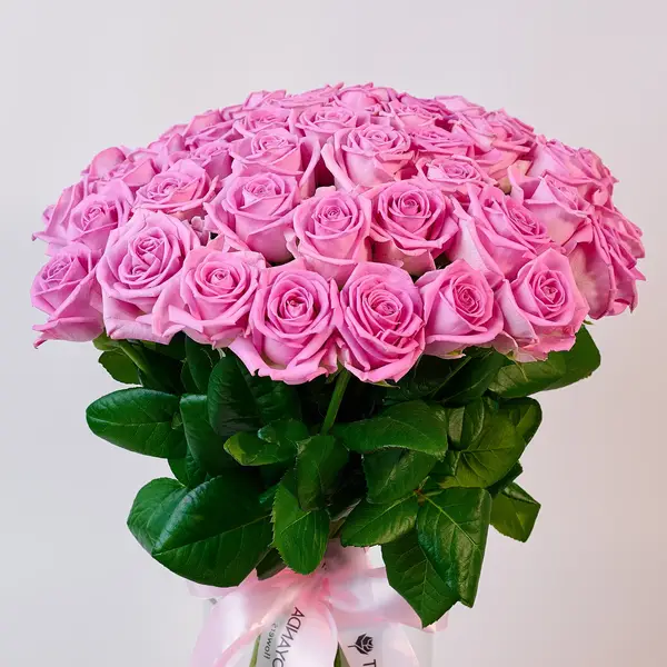 Букет 51 Троянда Аква купити