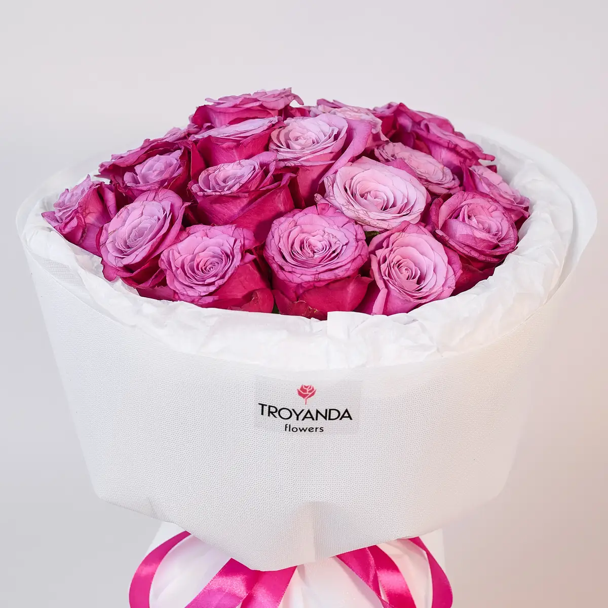 Букет 21 роза Принц Персии купить недорого в Украине, фото 2