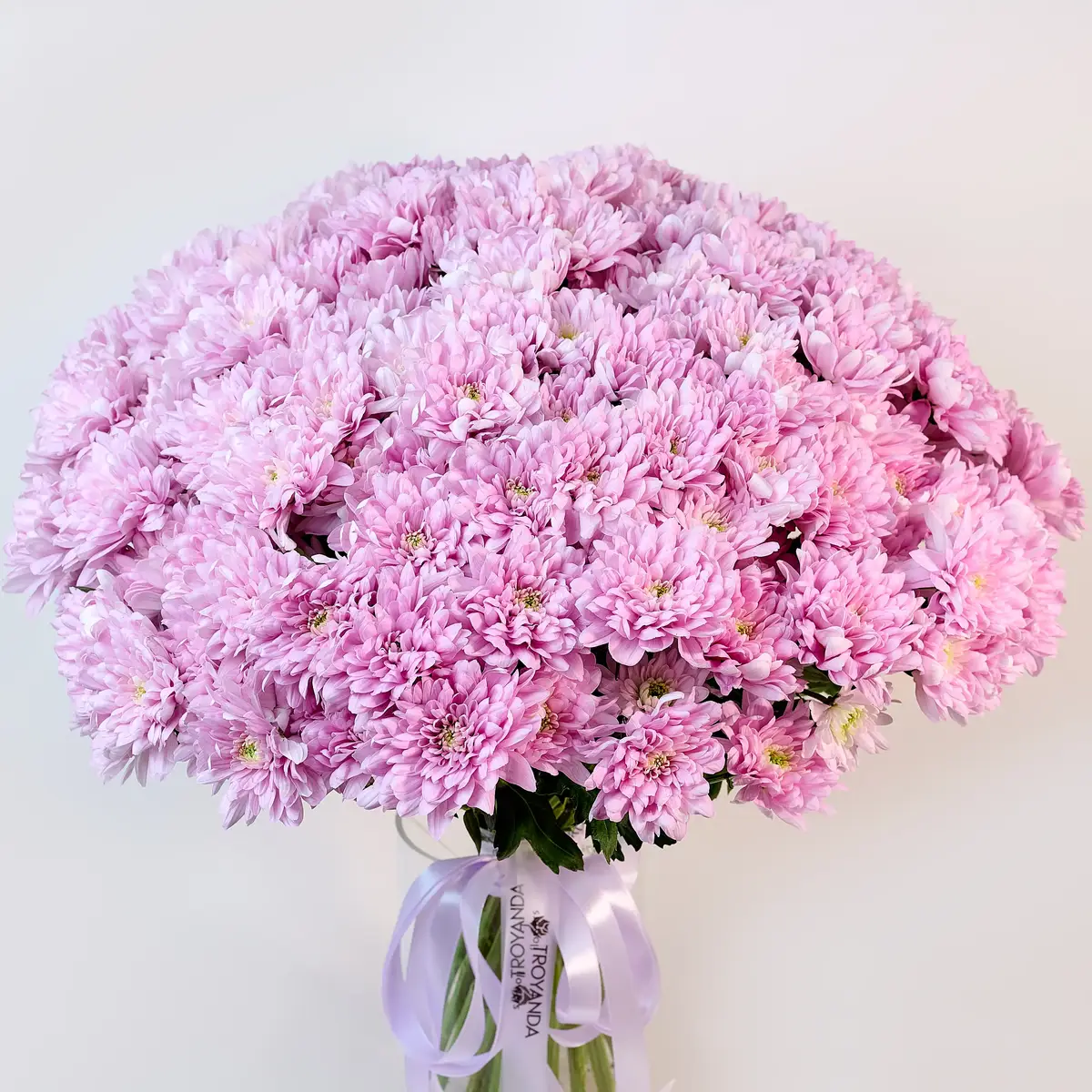 Букет 35 Рожевих Хризантем купити недорого в Україні, фото 2