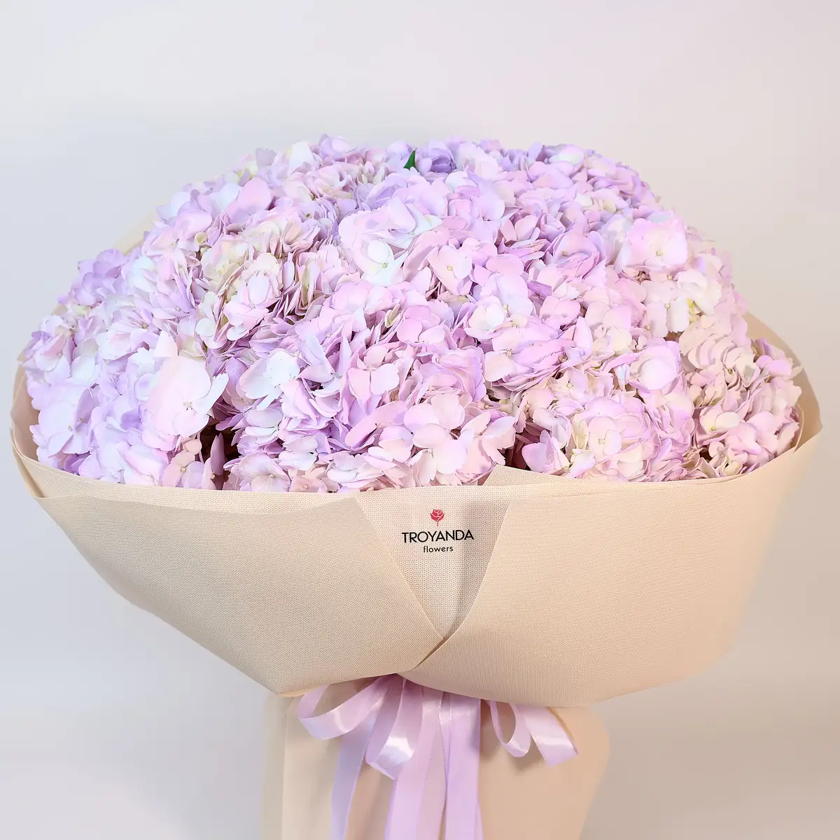 Букет из 15 лавандовых гортензий купить недорого в Украине, фото 2
