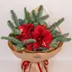 Рождественский букет с Нобилисом купить