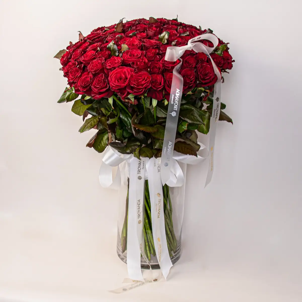 Букет 101 Троянда червона Престиж купити