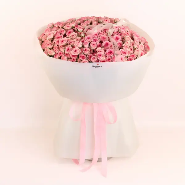 Букет 51 роза спрей Тралала купить