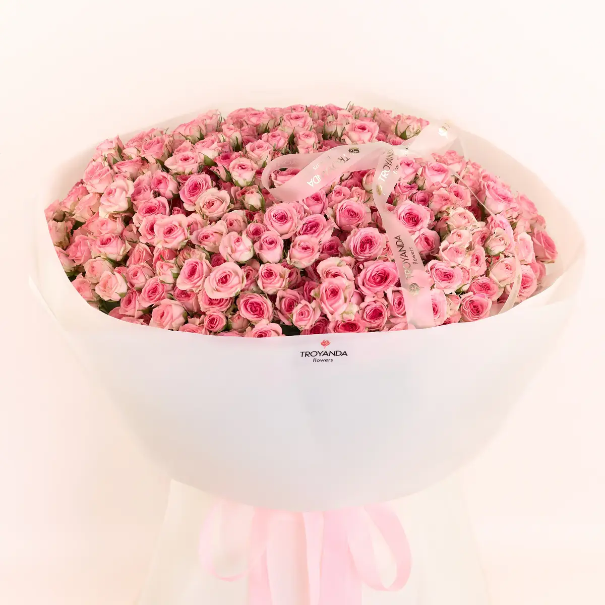 Букет 51 роза спрей Тралала купить недорого в Украине, фото 2