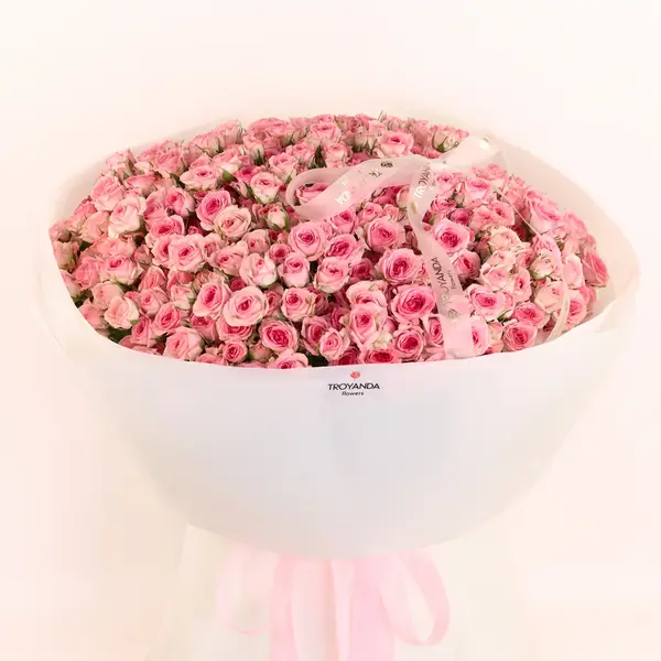 Букет 51 роза спрей Тралала купить