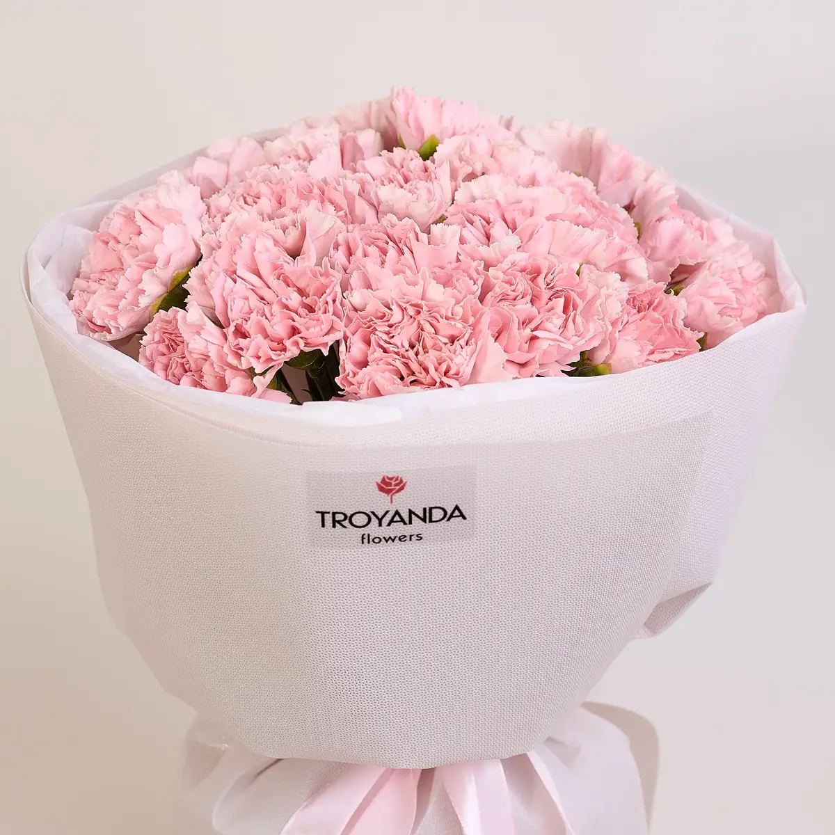 Букет 21 Рожева Гвоздика купити недорого в Україні, фото 2