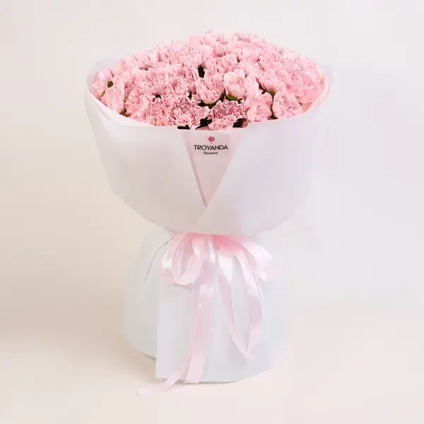 Букет 51 Рожева Гвоздика купити