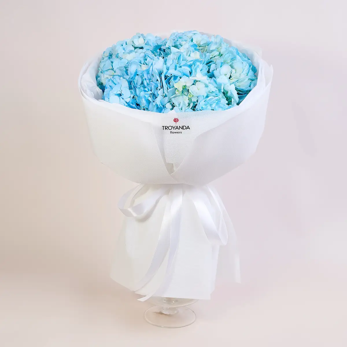 Букет 5 Голубых Гортензий купить