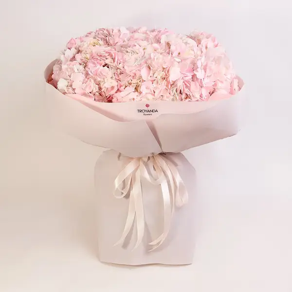 Букет 21 Розовая Гортензия купить
