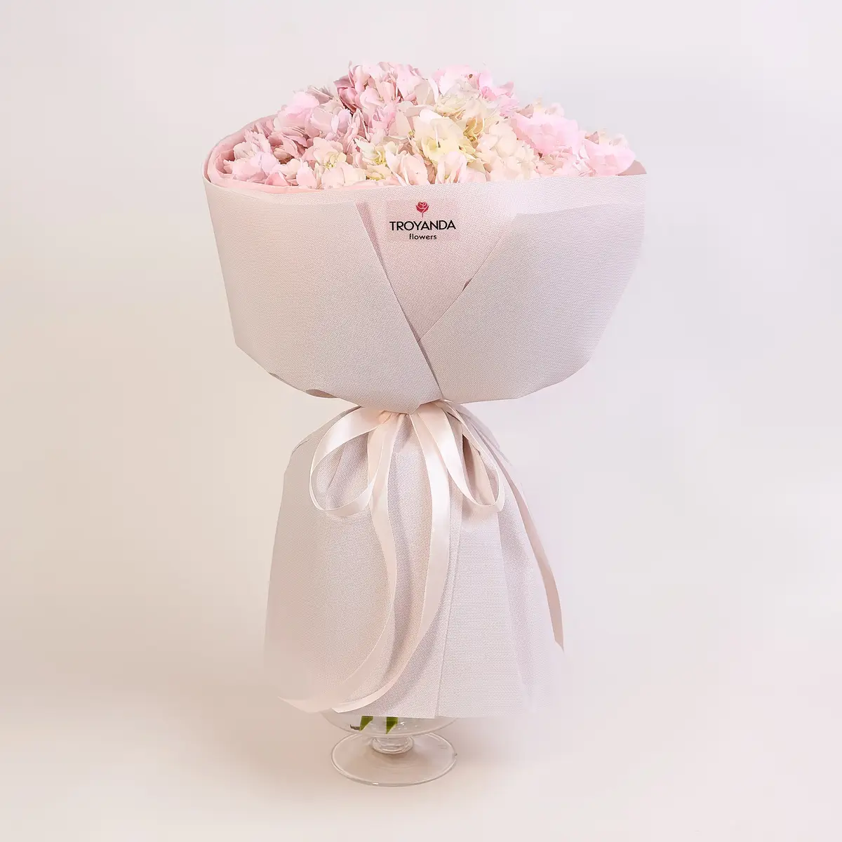 Букет 5 Розовых Гортензий купить