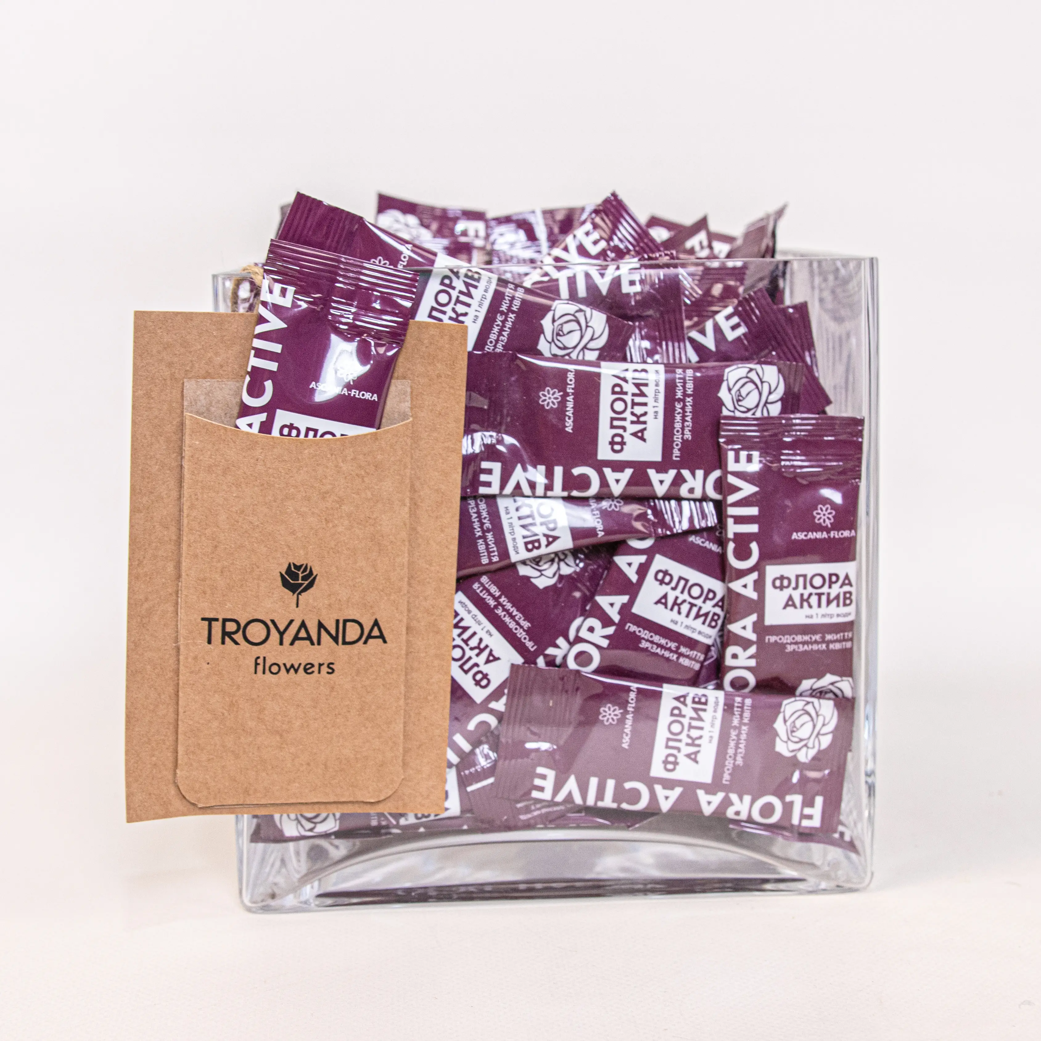 Флора-Актив для продовження життя квітів у Вінниці | Troyanda Flowers